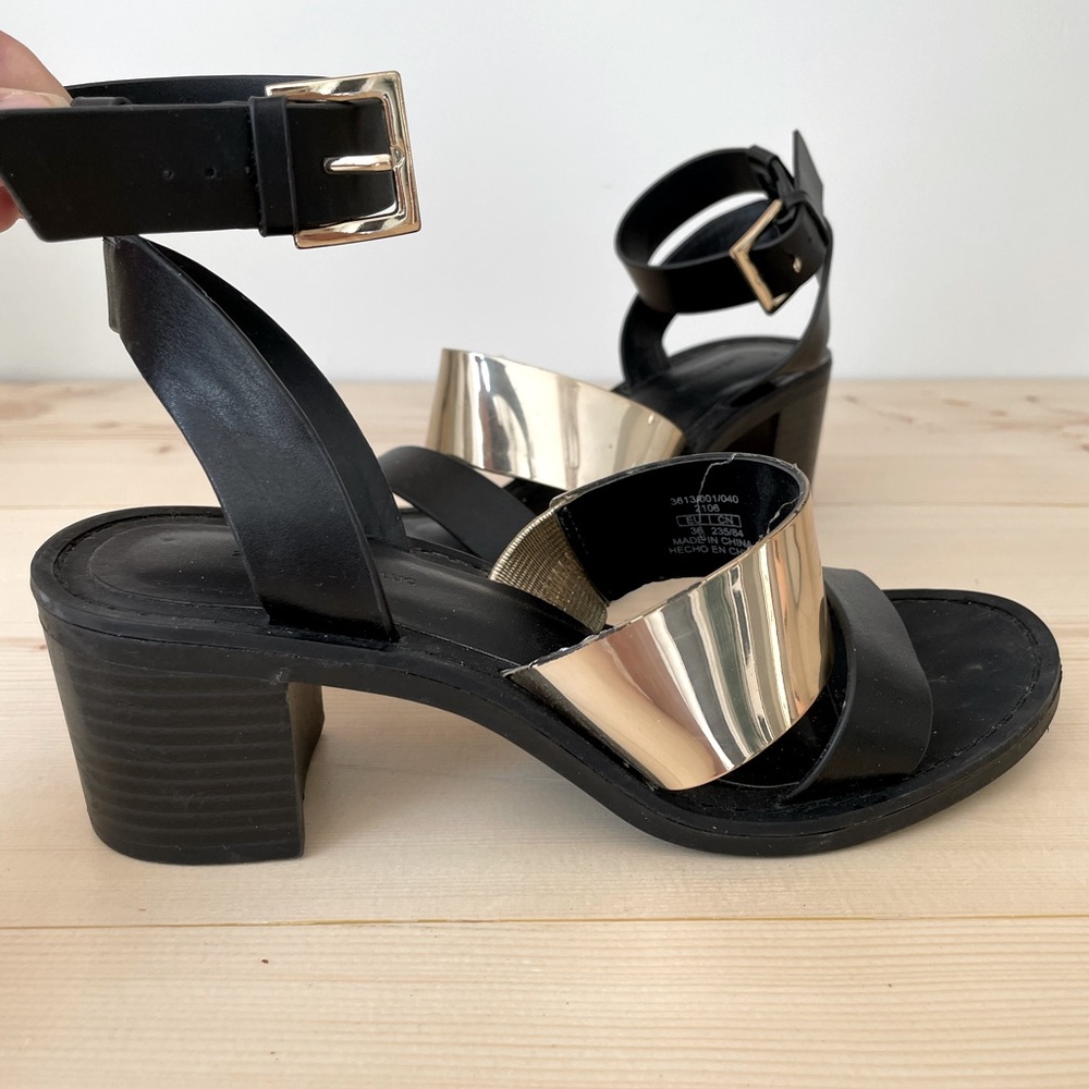 Zara heel sandals